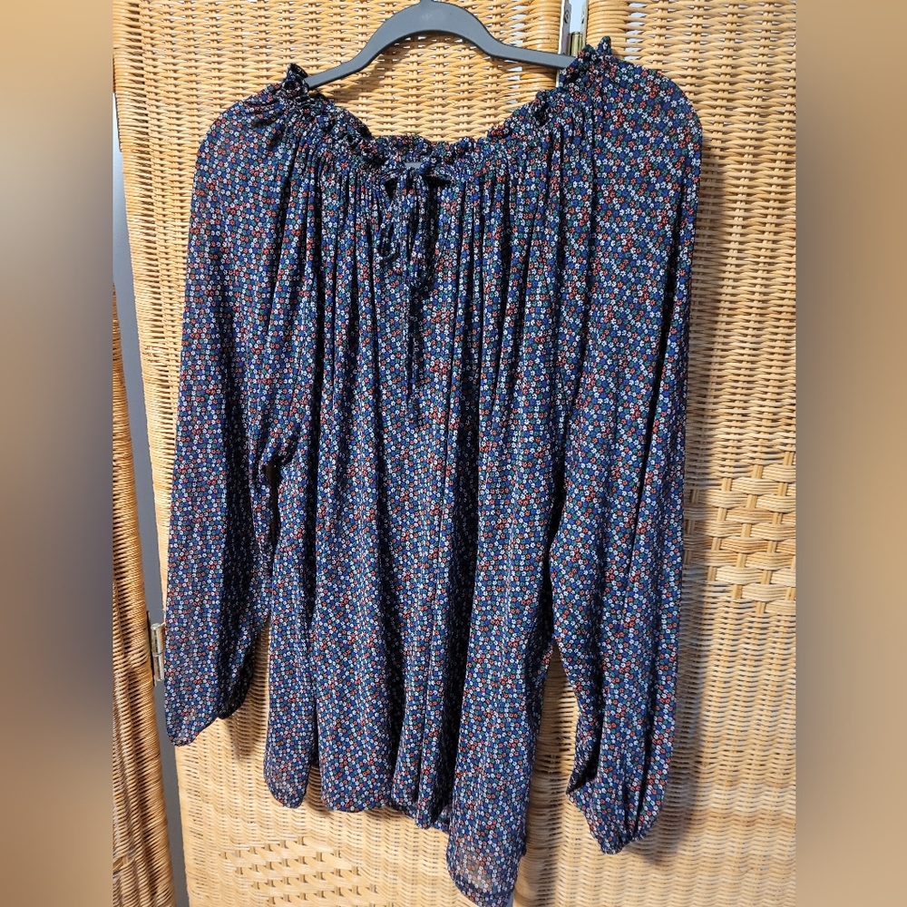 Spring flower blouse